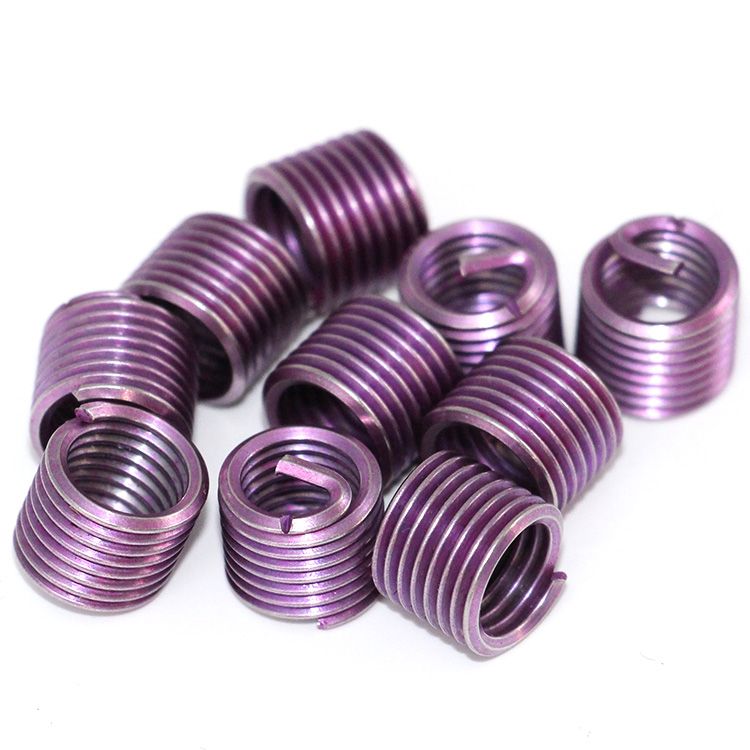 紫色鋼絲螺套
